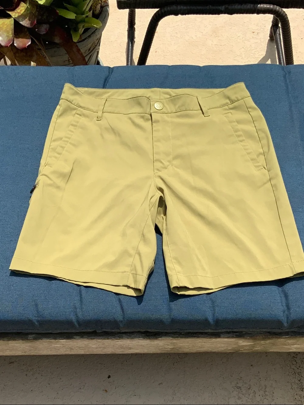 all in motion Olive Green Performance Shorts